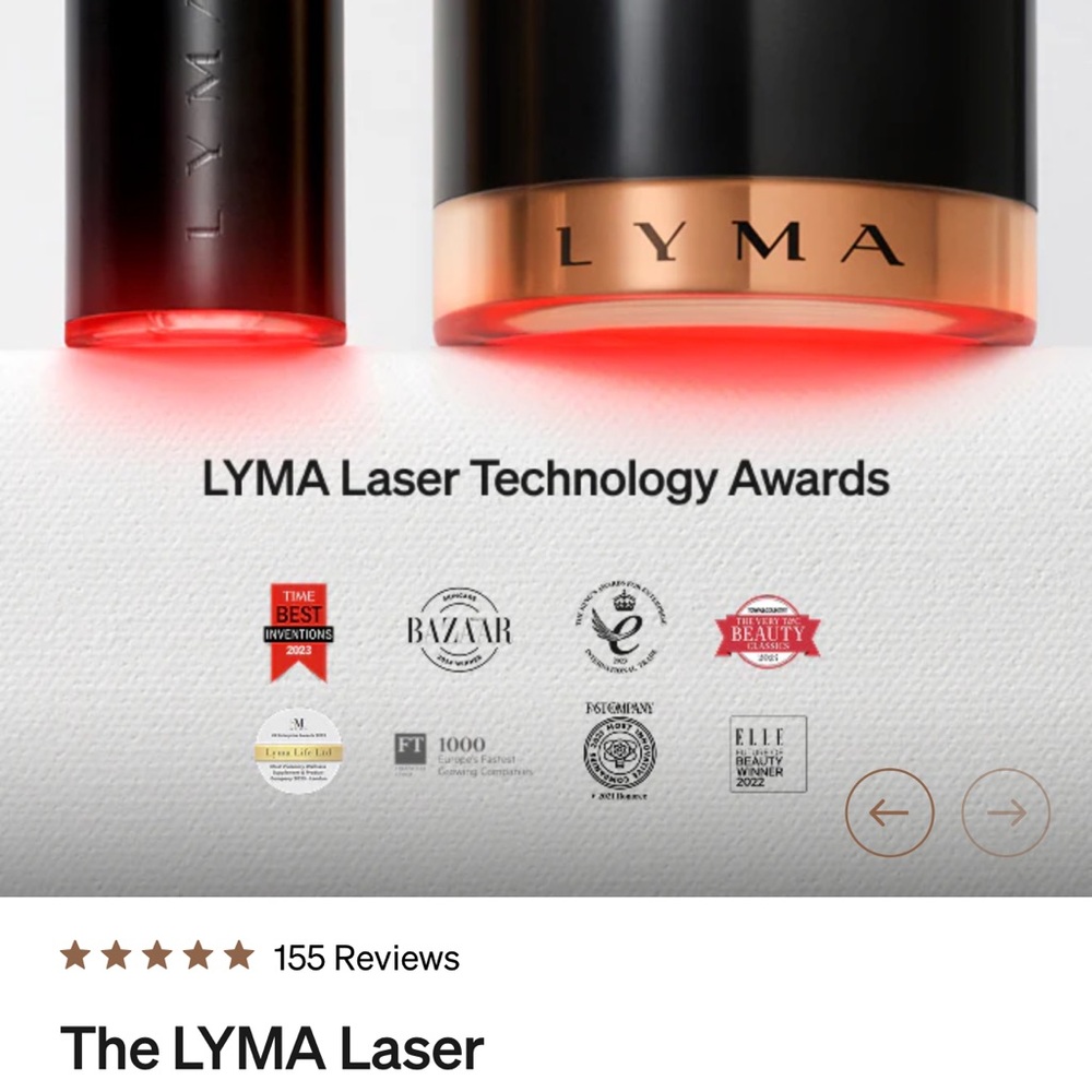 LYMA Laser Skincare never opened